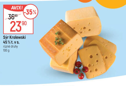 Sýr Krolewski 45% Milkpol