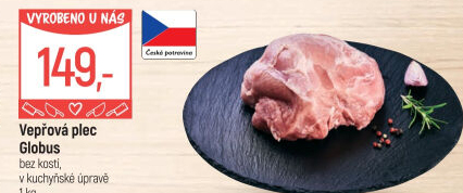 Vepřová plec bez kosti Globus