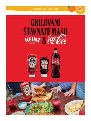akční leták Globus 13.8.2025-19.8.2025