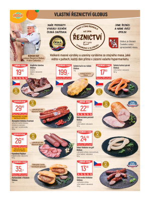 akční leták Globus 13.8.2025-19.8.2025