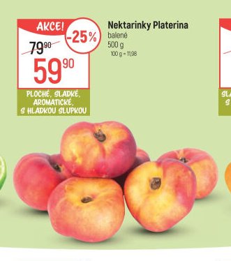 Nektarinky Platerina