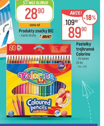 Pastelky trojhranné Colorino