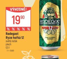 Radegast Ryze hořká 12