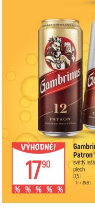Gambrinus Patron 12