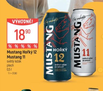 Mustang Hořký 12 / Mustang 11 - Globus akcniletaky.com