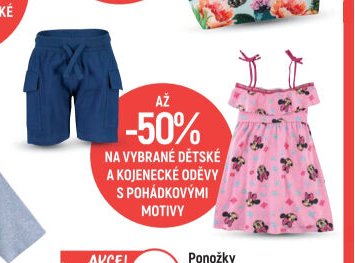 Dětské a kojenecké oděvy s pohádkovými motivy