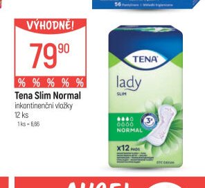Tena Slim Normal inkontinenční vložky