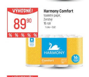 Harmony Comfort toaletní papír