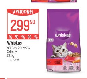 Whiskas granule pro kočky