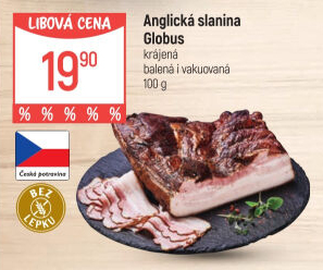 Anglická slanina Globus
