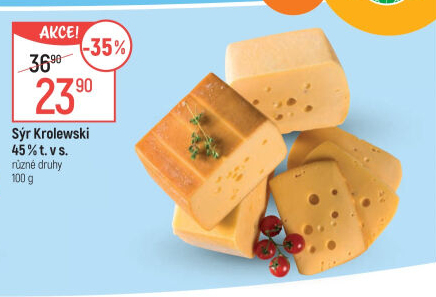 Sýr Krolewski 45% Milkpol