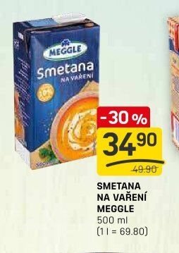 SMETANA NA VAŘENÍ MEGGLE 500 ml