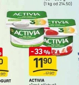 ACTIVIA různé příchutě 120 g