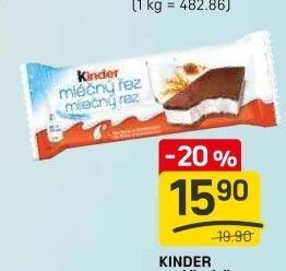 KINDER MLÉČNÝ ŘEZ 28 g