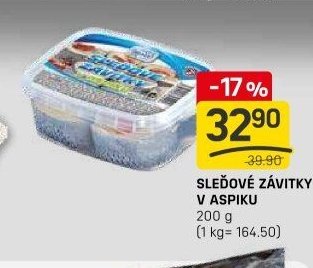 Sleďové závitky v aspiku - FLOP TOP akcniletaky.com