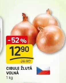CIBULE ŽLUTÁ VOLNÁ