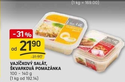 Produkty Lahůdky Vavřík