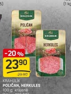 Salám Poličan Krahulík