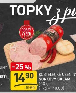Salám šunkový Dobrý výběr