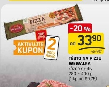 Těsto na pizzu Wewalka