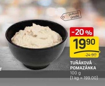 Tuňáková pomazánka