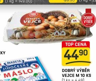 Vejce M Dobrý Výběr