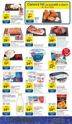 akční leták Tesco 13.8.2025-19.8.2025