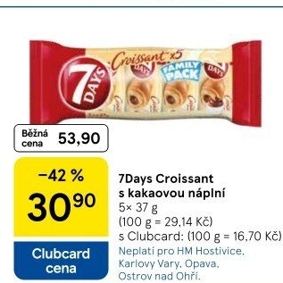 Croissant Family Pack 7 days