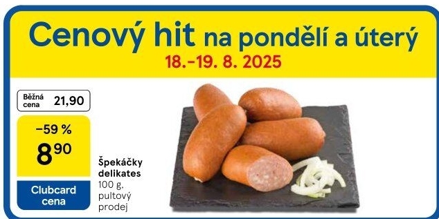 Špekáčky Delikates