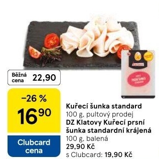 Šunka kuřecí standard