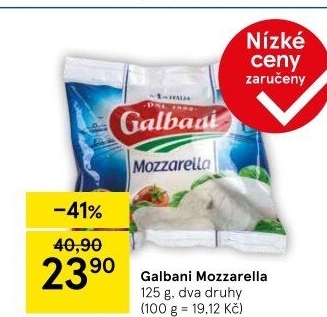 Sýr Mozzarella Galbani