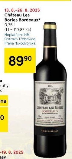 Vina Bordeaux Chateau Les Bories