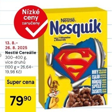 Cereálie Nestlé