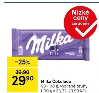 Čokoláda Milka