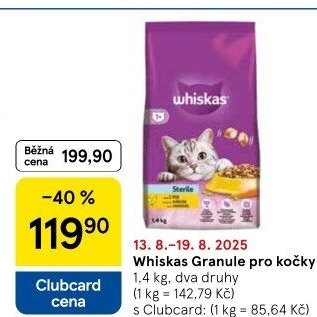 Granule pro kočky Whiskas