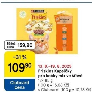 Kapsičky pro kočky Friskies