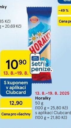 Oplatky Horalky Sedita