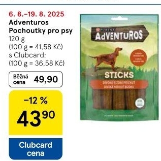 Pamlsky pro psy Adventuros Purina