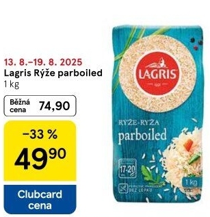 Rýže parboiled Lagris