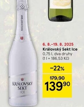 Sekt Ice Královský sekt