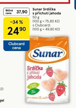Snack pro děti Sunar