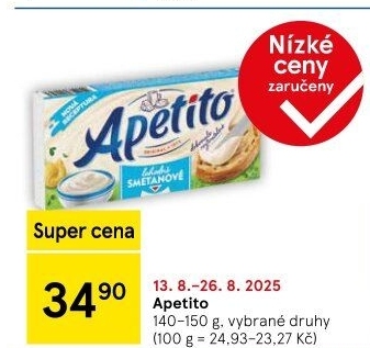 Sýr tavený Apetito