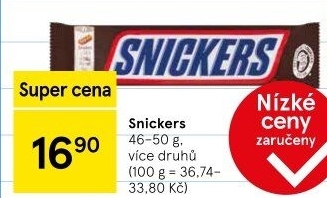 Tyčinka Snickers
