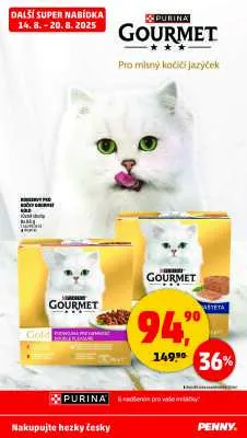 akční leták Penny Market 14.8.2025-20.8.2025