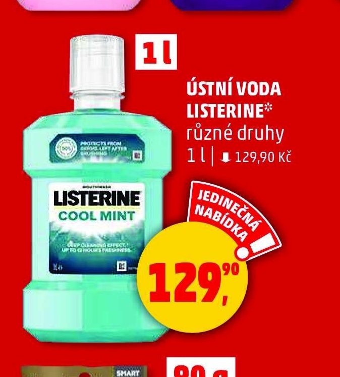 ÚSTNÍ VODA LISTERINE