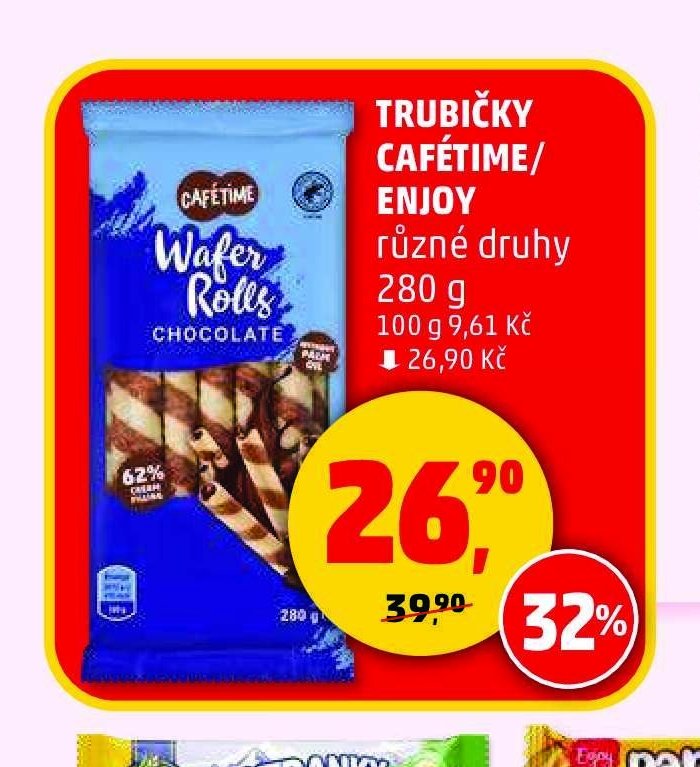 Trubičky Cafétíme / Enjoy