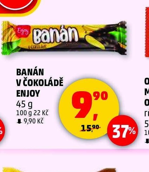 Banán v čokoládě Enjoy