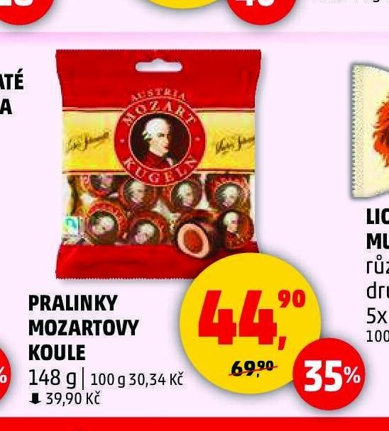 Pralinky Mozartovy koule
