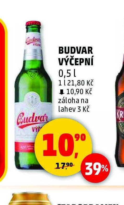 Budvar výčepní