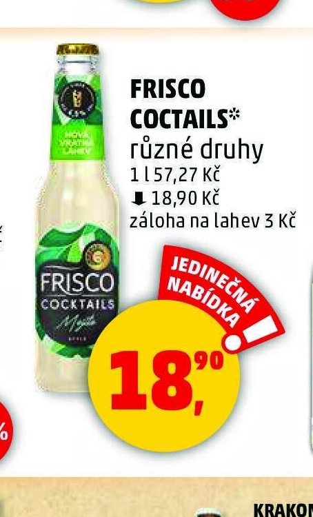 Frisco Coctails